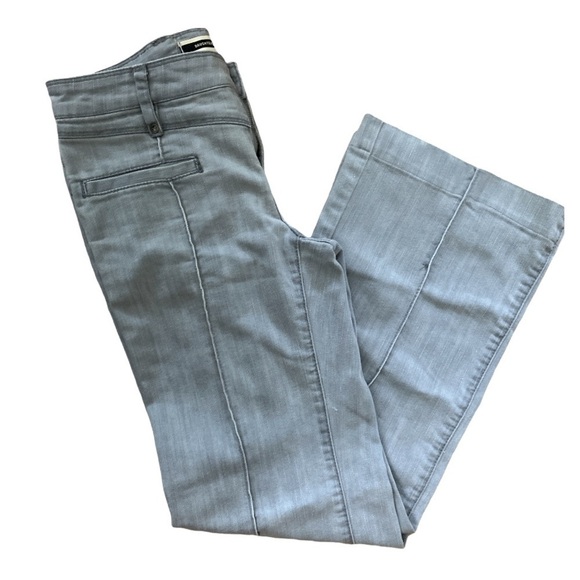Daughter of The Liberation Anthropologie Gray Wide Leg Jean - Picture 3 of 6